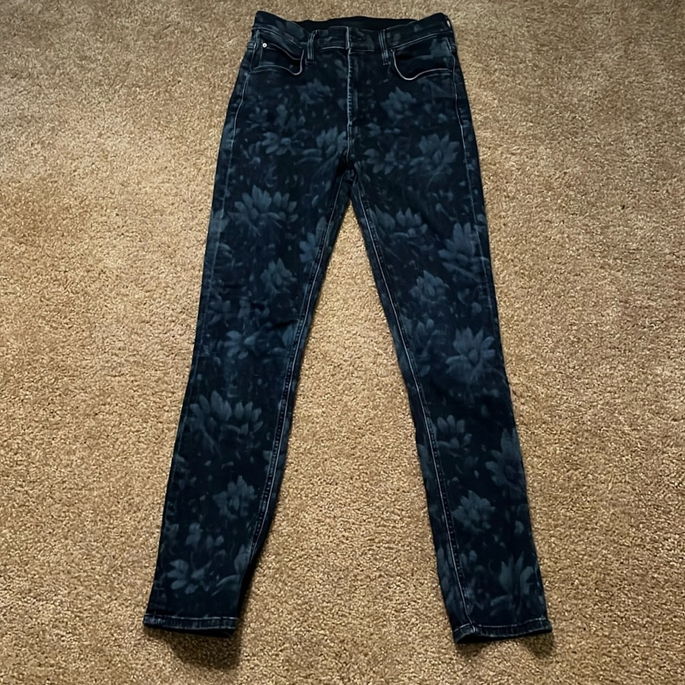 Mother Patterned Jeans - image 1